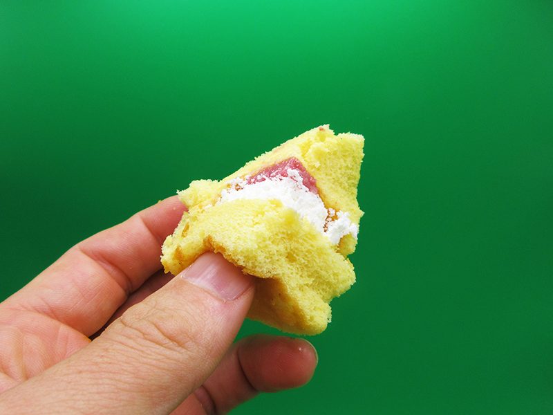 ふんわりホットケーキ風サンド　いちご